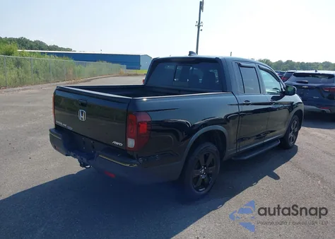 2018 Honda Ridgeline Black Edition из США, поврежденный, VIN 5FPYK3F84JB002694